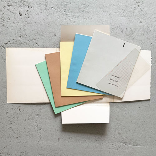 Modeles de Lettres / Schriftformen / Types of Letters [Lacking one bifolium (4 pages)]