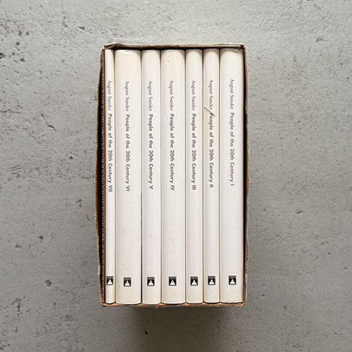August Sander: People of the 20th Centry [7-volume set]