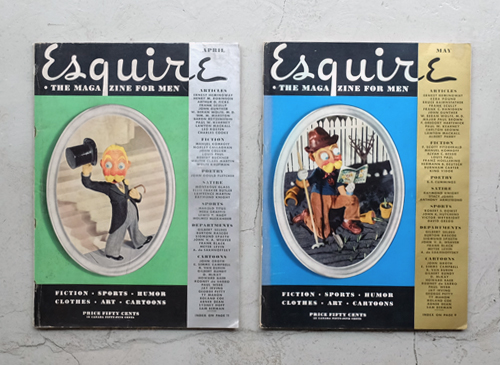 Esquire: The Magazine For Men　1935-37年　各号