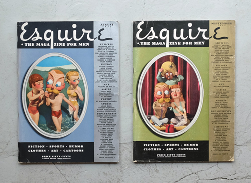 Esquire: The Magazine For Men　1935-37年　各号
