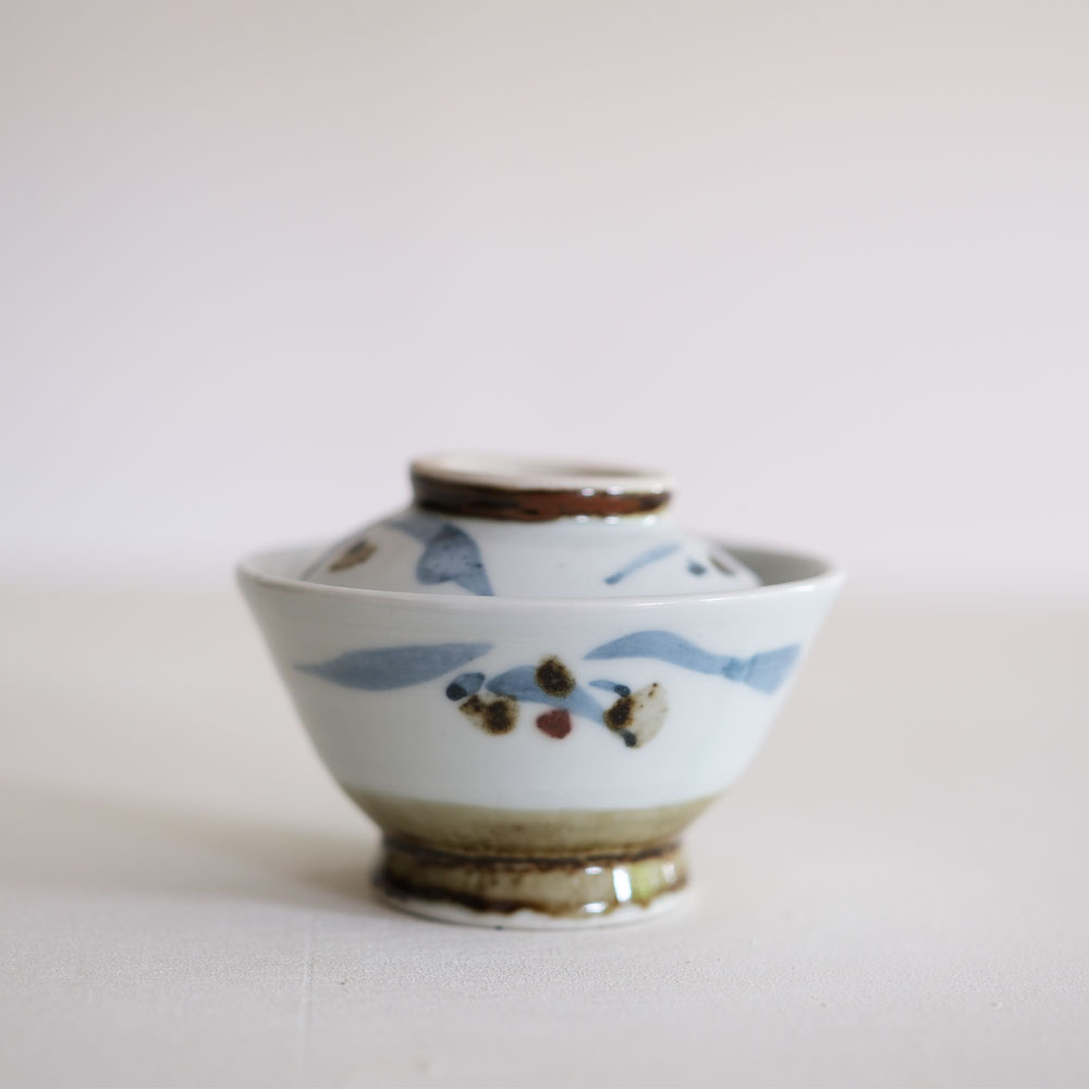 河井寛次郎 飯茶碗(蓋付)