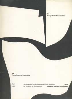 Typografische Monatsblatter / TM 1985-88各号