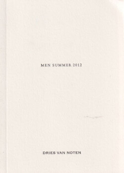Dries Van Noten Lookbook Men Summer 2012