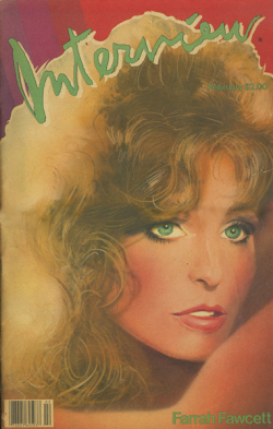 nterview by Andy Warhol