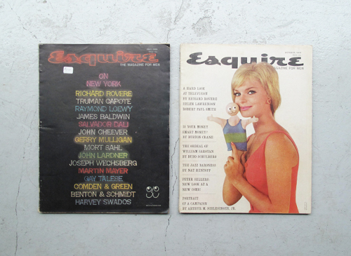 Esquire: The Magazine For Men 1958-68年 各号
