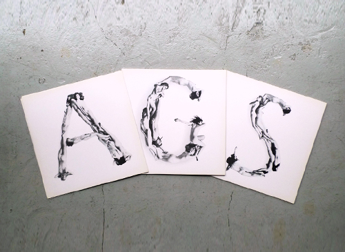 Quadrat-Print: Alphabet van Anthon Beeke