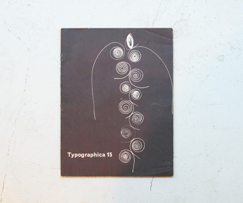 Typographica　第一期　各号
